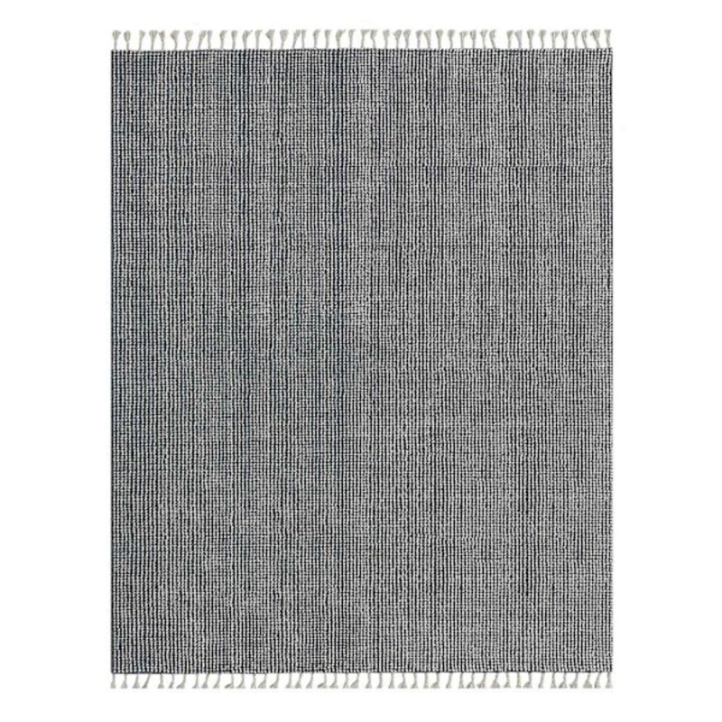 (B732) Honeybloom Clark Indigo Woven Area Rug, 8×10