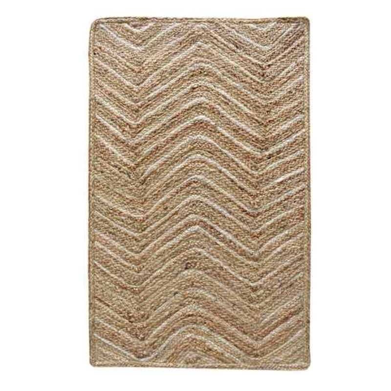 (B851) Honeybloom Wynn Jute Accent Rug, 27×45