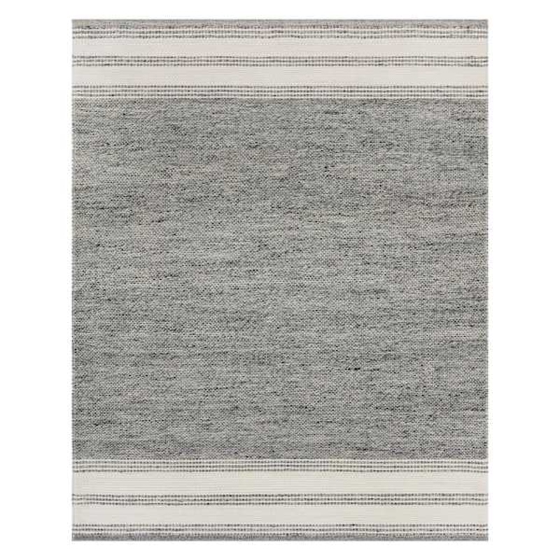 (A499) Ty Pennington Thornton Grey Woven Area Rug, 8×10