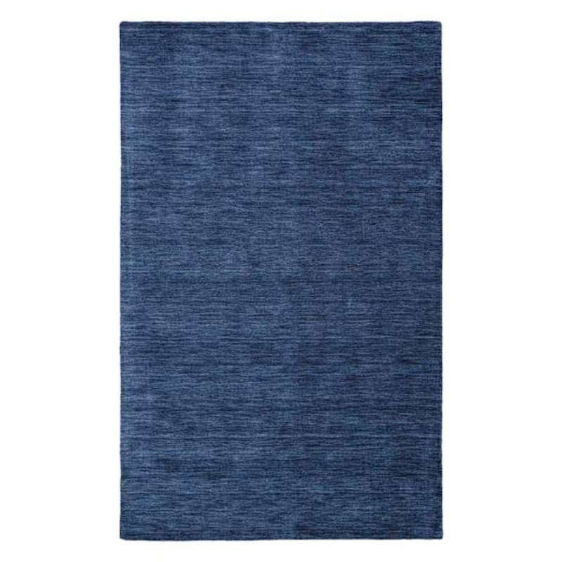 Ty Pennington Whitaker Navy Blue Wool Tufted Area | At Home