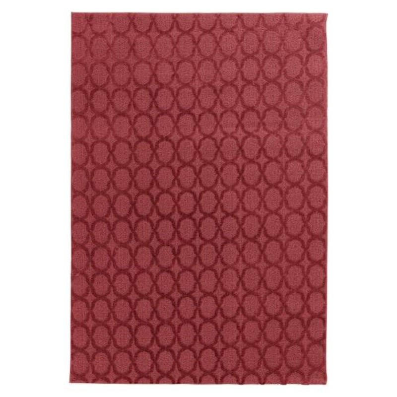 Verona Ruby Red Contour Area Rug 8×10 | Home Decor | At Home