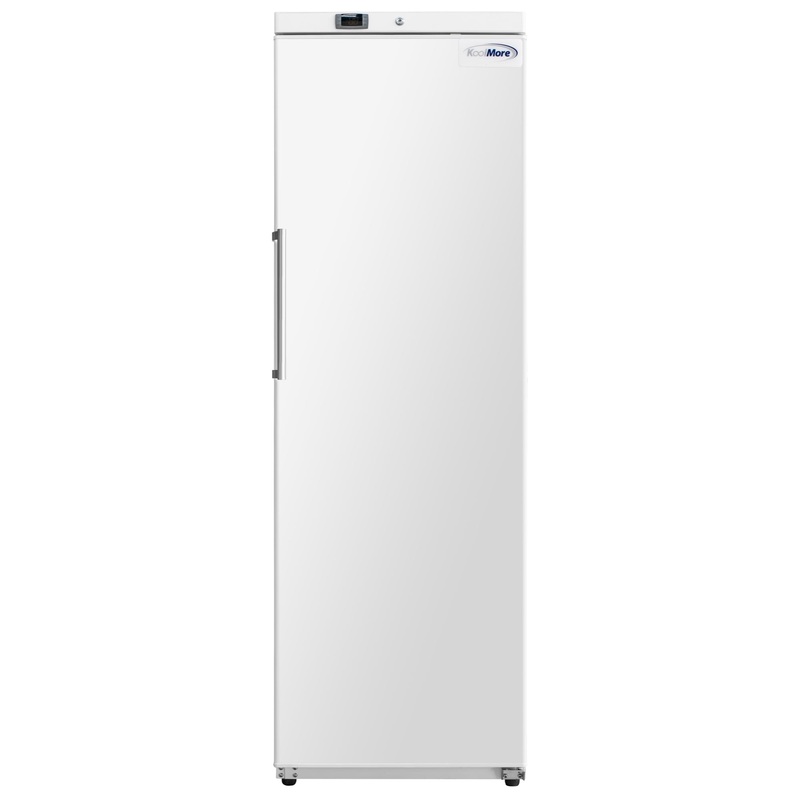 23 in. Commercial Auto-Defrost Reach-In Freezer ,12 cu. ft. in White (KM-RIF-1D12C-WH)