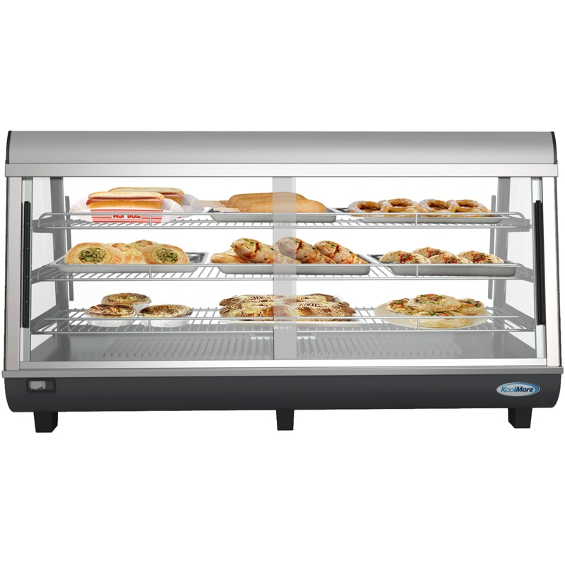 48 in. Glass Countertop Display Warmer, 6.5 cu. ft. HDC-6C