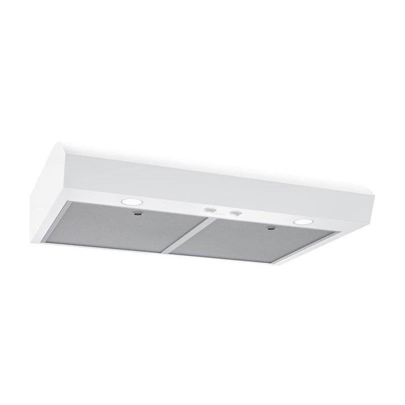 Broan MTR1303WW Broan-Nutone 30-Inch Under Cabinet Range Hood, Energy Star, 350 Max Blower Cfm, White