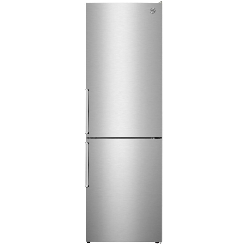 Bertazzoni Rfrigrateur  conglateur infrieur amovible de 24 pouces, 10.8 pi.cu. avec systme sans givrage REF24BMFXNV