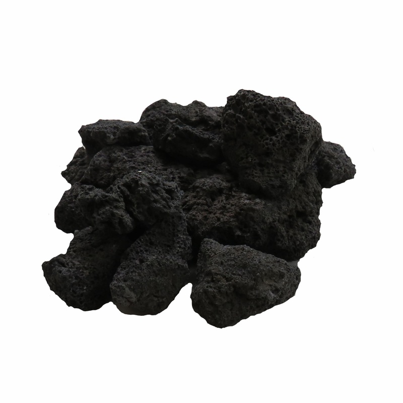 Xo Appliance XOFLAVA50LBS Cracked Natural Lava Rock Media – Black