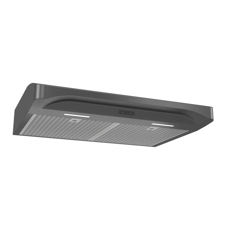 Broan ALT236BLS Broan Elite 36-Inch Convertible Under-Cabinet Range Hood, Black Stainless Steel