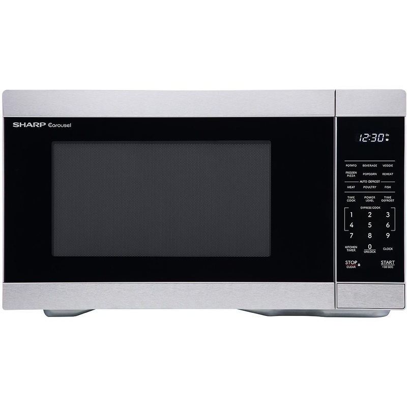 Sharp Four  micro-ondes de comptoir de 20.6 pouces, 1,1 pi. cu. SMC1162KSC