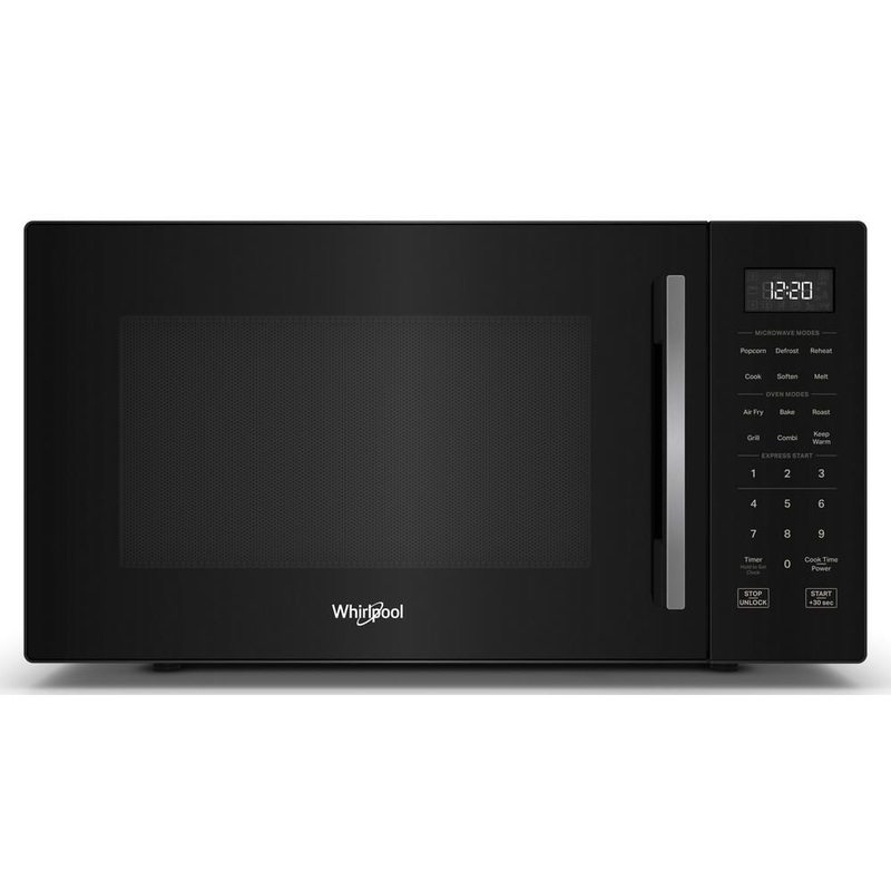 Whirlpool WMCS5522RB 1.0 Cu. Ft. Black All-In-One Multifunctional Countertop Microwave With Air Fry – 900 Watt