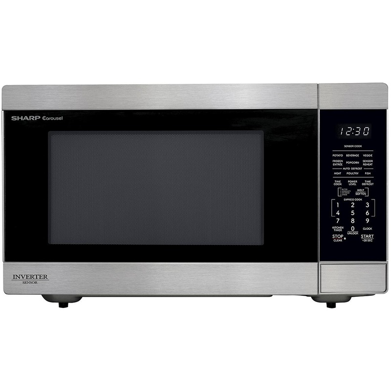 Sharp Four  micro-ondes de comptoir de 24.4 pouces, 2,2 pi. cu. SMC2264KSC