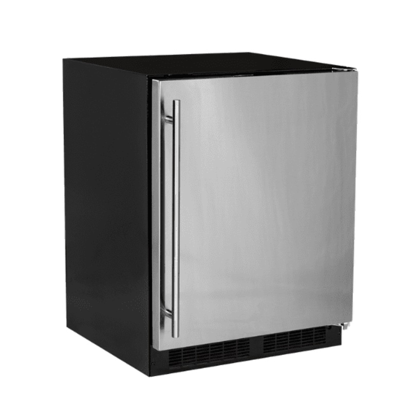 Marvel MARE124SS31A 24-In Low Profile Built-In High-Capacity Refrigerator With Door Style – Stainless Steel