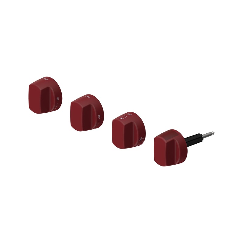 Wolf 9039689 Red Knobs
