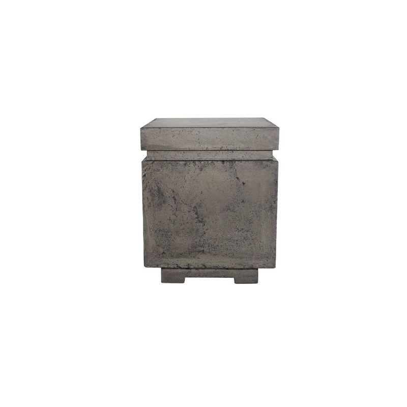 Xo Appliance XOFSQRENC20GR Matching Square Lp Tank Enclosure Gfrc – Gray