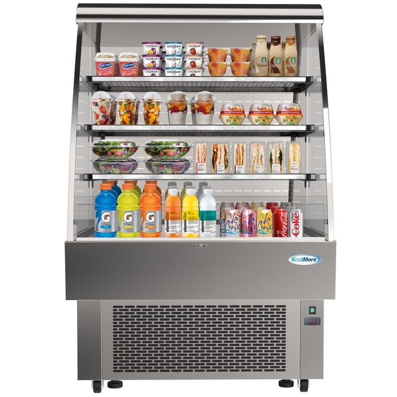 35 in. Open Air Grab and Go Refrigerator – 13.4 Cu Ft. CDA-13C