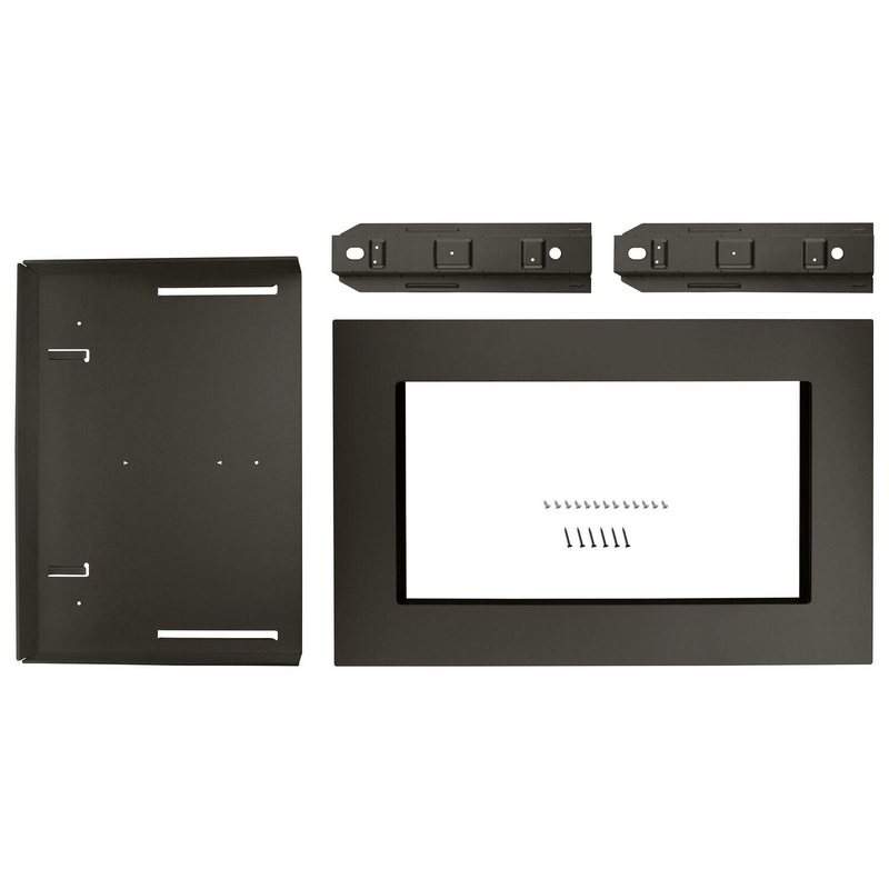 Whirlpool MKC2157AV 27″ Trim Kit For 1.5 Cu. Ft. Countertop Microwave Oven With Convection Cooking Black Stainless