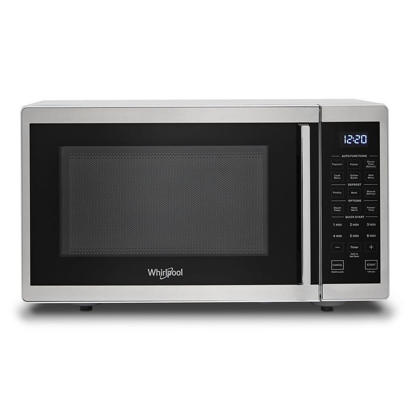 Whirlpool WMC30309LS 0.9 Cu. Ft. Capacity Countertop Microwave With 900 Watt Cooking Power