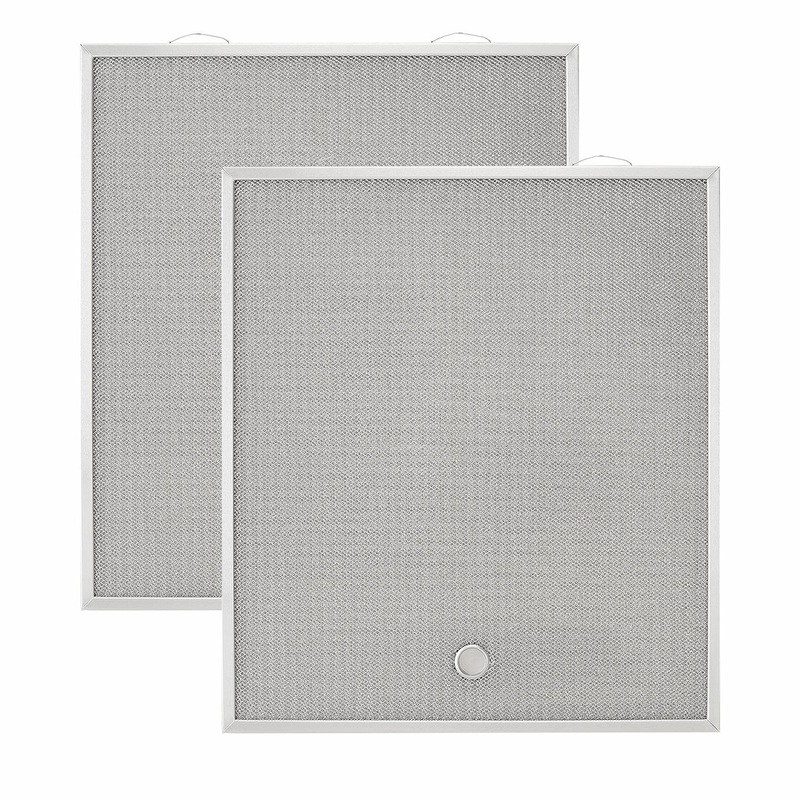 Broan HPFAMM30 Broan-Nutone Genuine Replacement Aluminum Filter For Range Hoods, 15-3/4″ X 13-7/8″, Fits Select Models, (2-Pack)