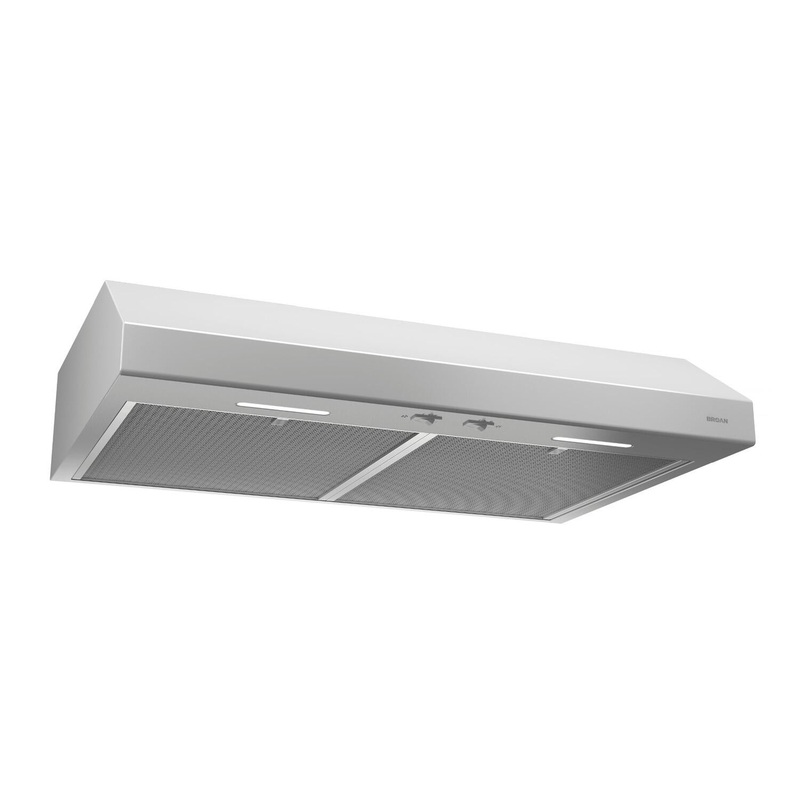 Broan BCSEK136WW Broan 36-Inch Convertible Under-Cabinet Range Hood, Energy Star, 300 Max Blower Cfm, White