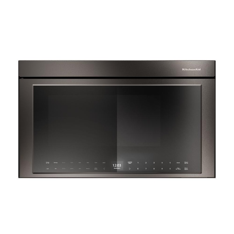 Kitchenaid KMMF730PBE Multifunction Over-The-Range Microwave Oven With Infrared Sensor Modes