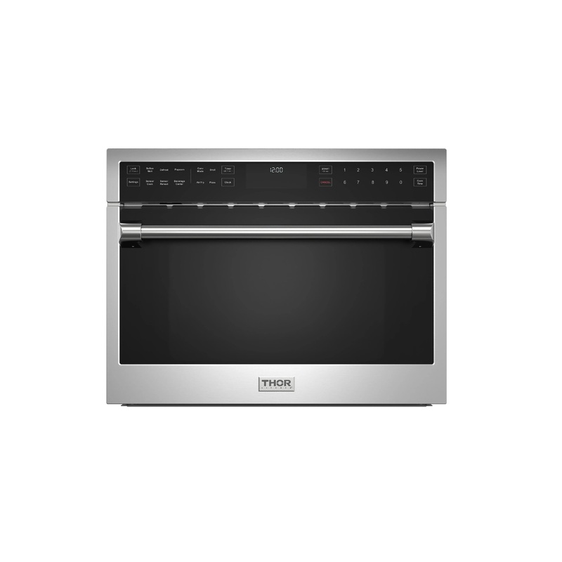 Thor Kitchen 24-Inch Built-In Air Fry Microwave Oven with Drop-Down Door (TMO24H)