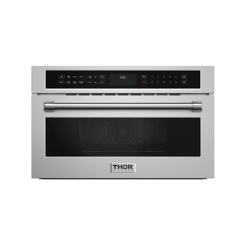Thor Kitchen 30-Inch Built-In Air Fry Microwave Oven with Drop-Down Door (TMO30H)