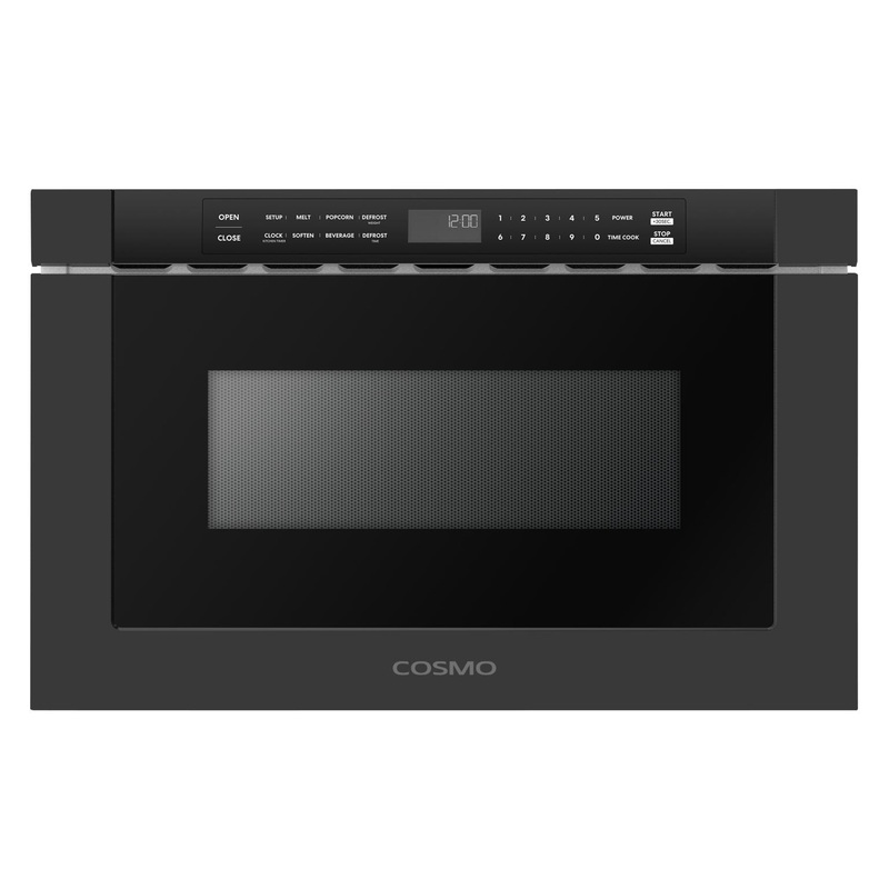 Cosmo 24-Inch Built-In Microwave Drawer (COS-12MWDBK-NH)