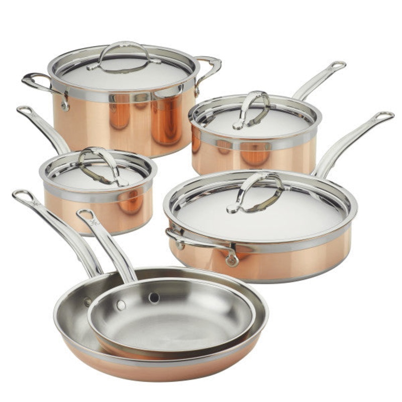 Hestan CopperBond 10-Piece Induction Copper Ultimate Set