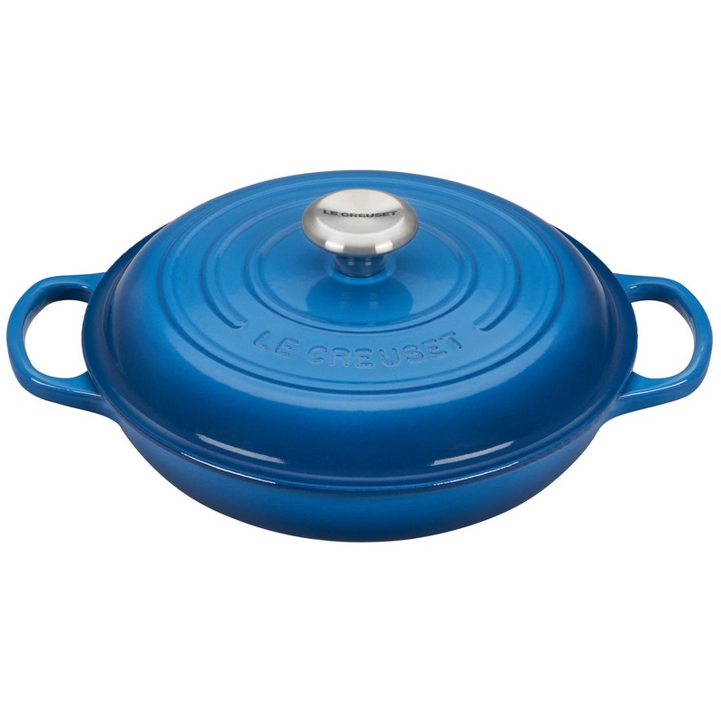 Le Creuset Enameled Cast Iron Signature 2 1/4 Quart Braiser in Marseille