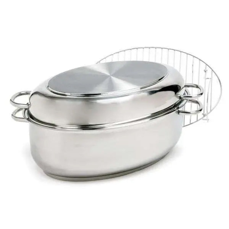 Norpro Krona 12 Qt Stainless Steel Multi Roaster