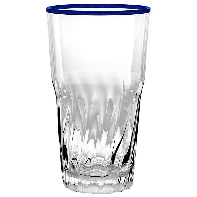 TarHong Cantina Jumbo Blue Glass 19 oz