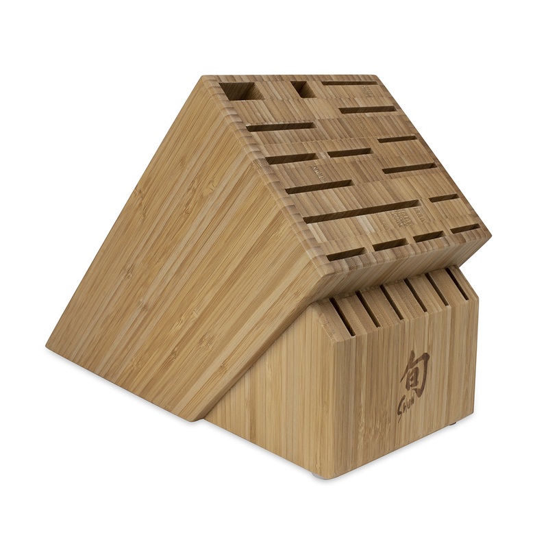 Shun 22Slot Bamboo Block