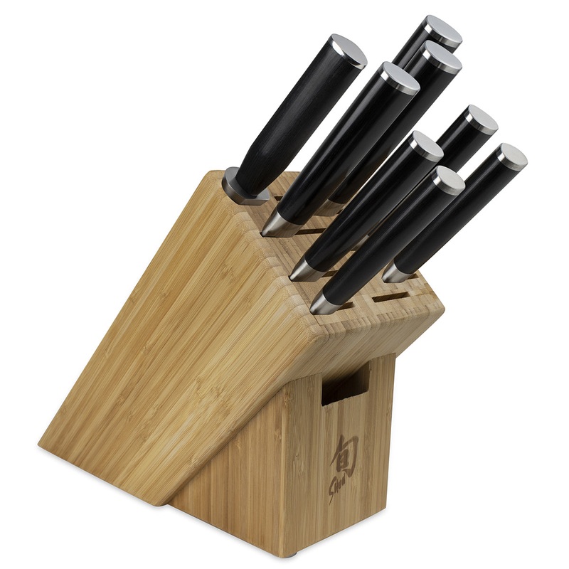 Shun Classic 9 Pc Chef’s Choice Block Set