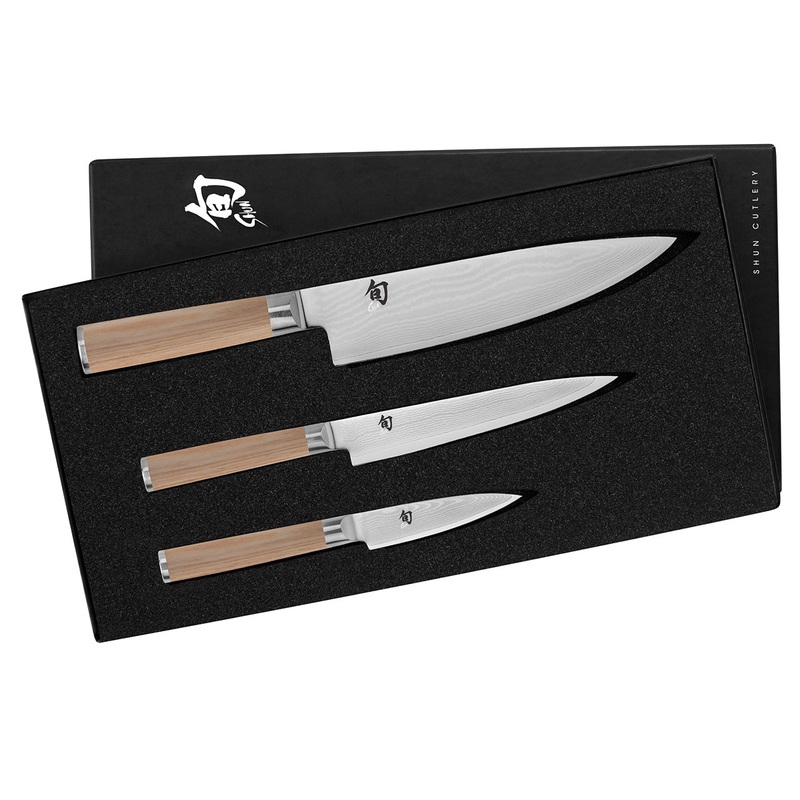 Shun Classic Blonde 3 Piece Starter Set