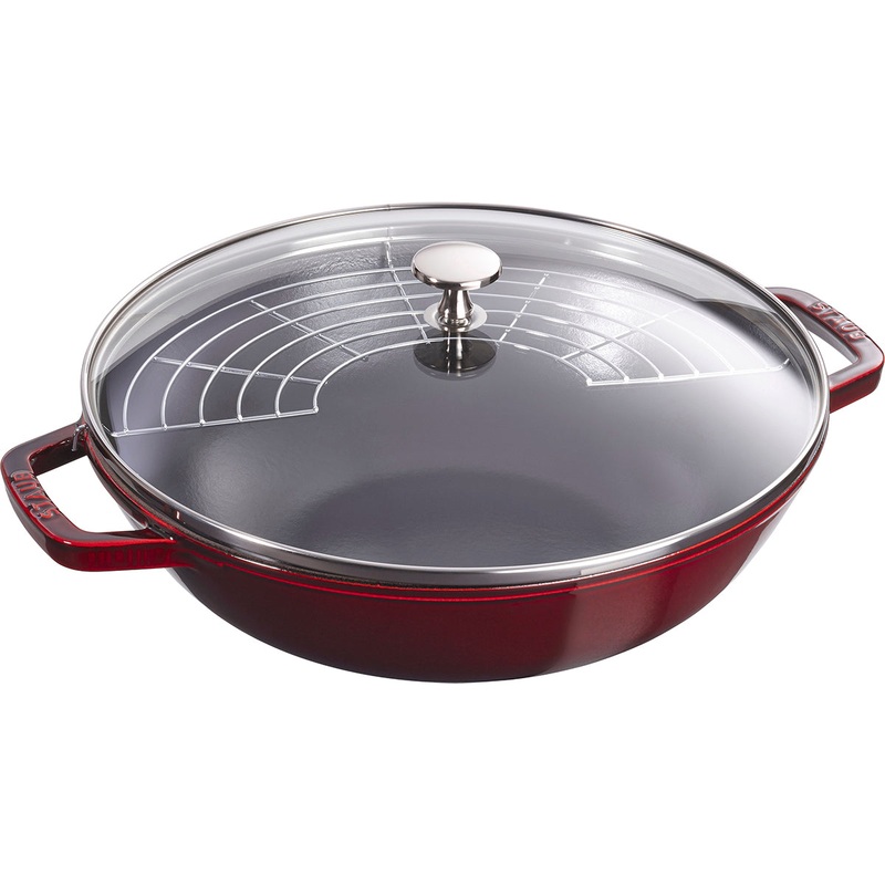 Staub Enameled Cast Iron Perfect Pan in  Grenadine