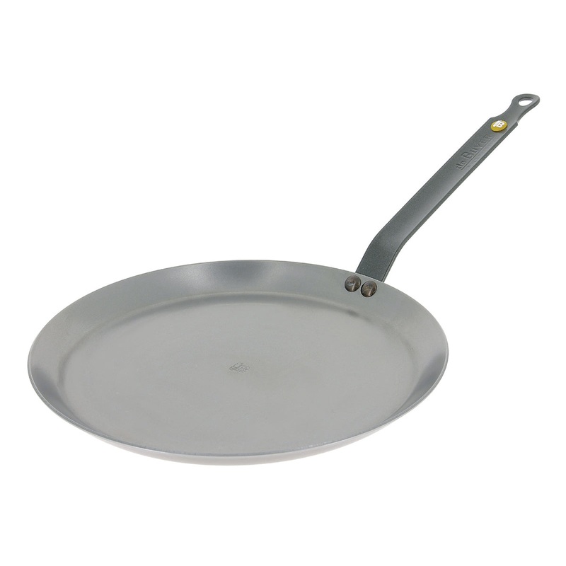 de Buyer MINERAL B Carbon Steel Crepe & Tortilla Pan 10.25″