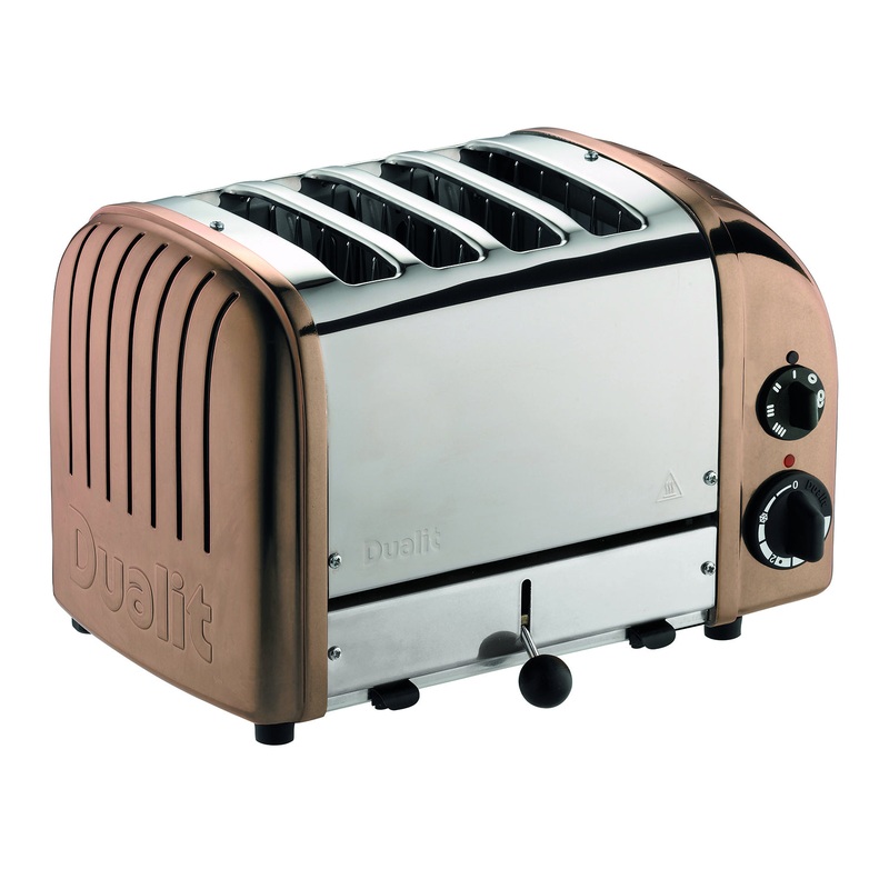 Dualit 4 Slice NewGen Classic Toaster in Copper