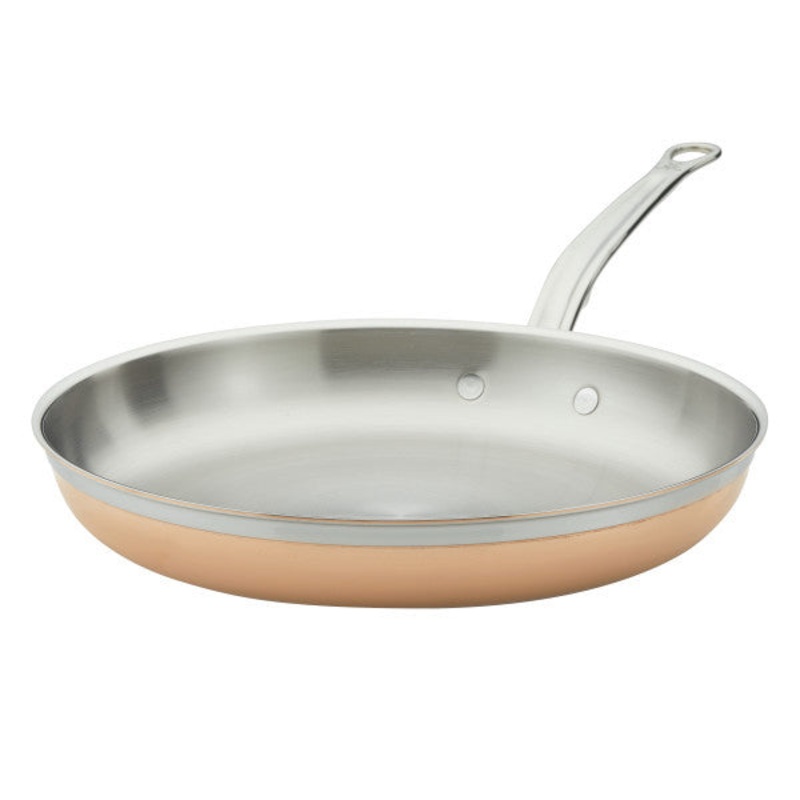 Hestan CopperBond 12.5″ Induction Copper Skillet/Fry Pan