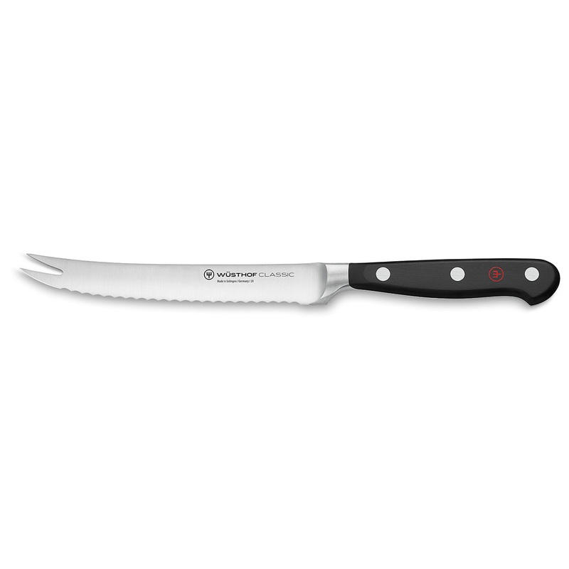 Wusthof Classic Forged  5″  Serrated Tomato Knife