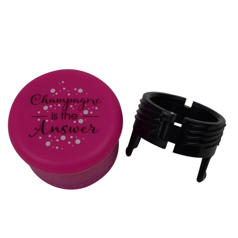Champagne is the Answer CapaBubbles Champagne Stopper