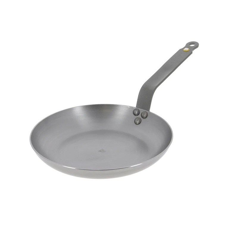 de Buyer MINERAL B Carbon Steel Omelette Pan 9.5″