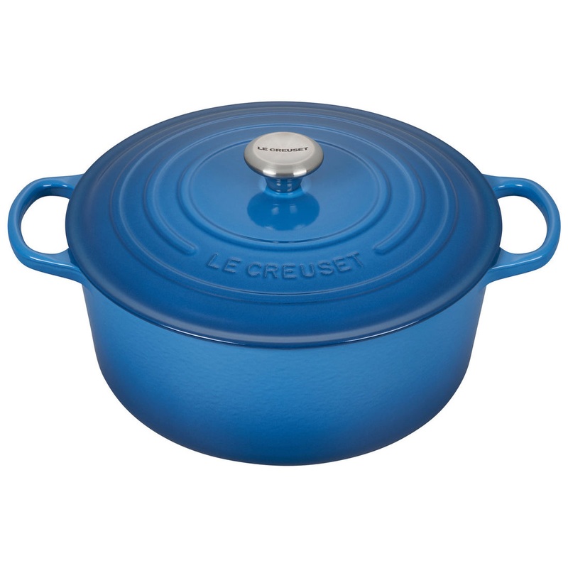 Le Creuset Enameled Cast Iron Signature 9 Quart Round Dutch Oven in Marseille
