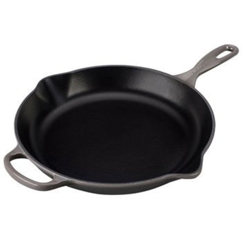 Le Creuset  Enameled Cast Iron Signature Oyster 11 3/4″  Skillet