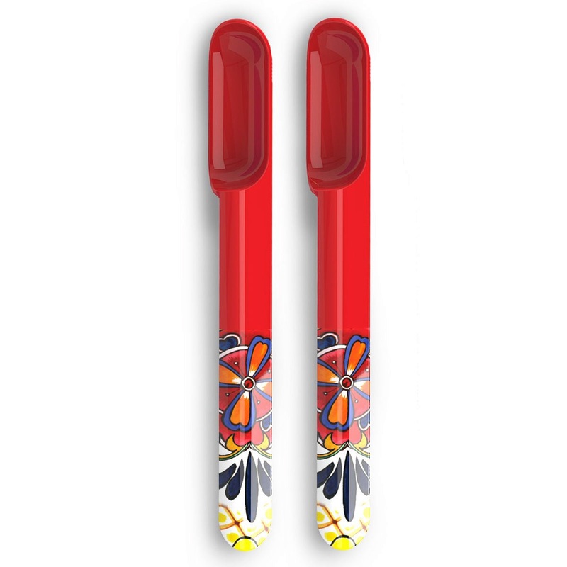 Prepara Taco Spoons in Red