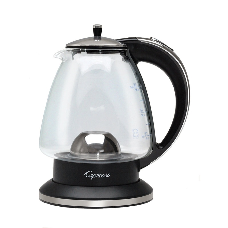 Capresso H2O Glass Rapid-Boil Electric Kettle