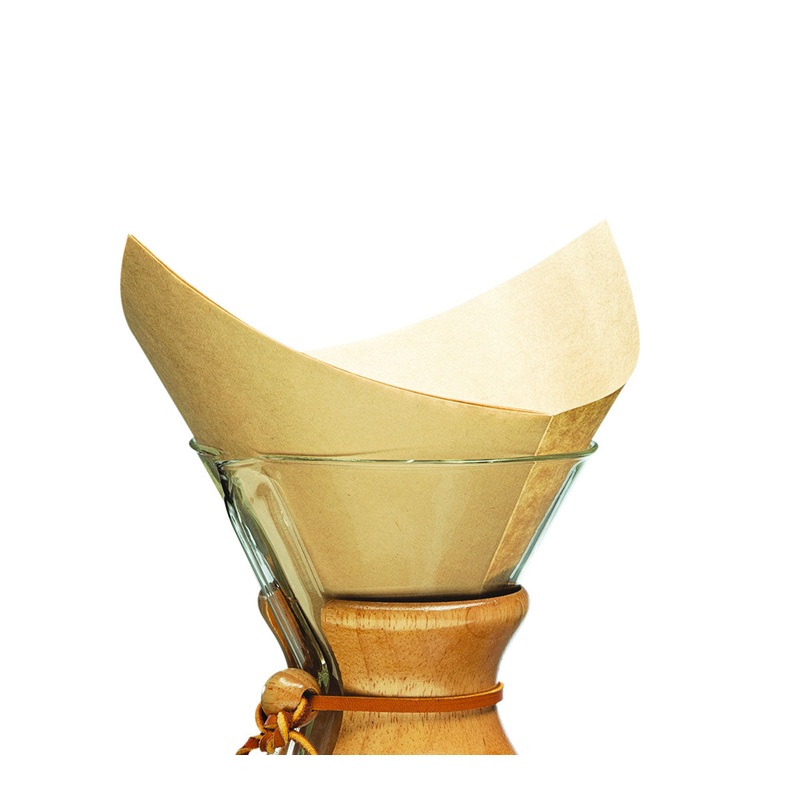 CHEMEX BONDED FILTERS Pre-folded Squares (natural)