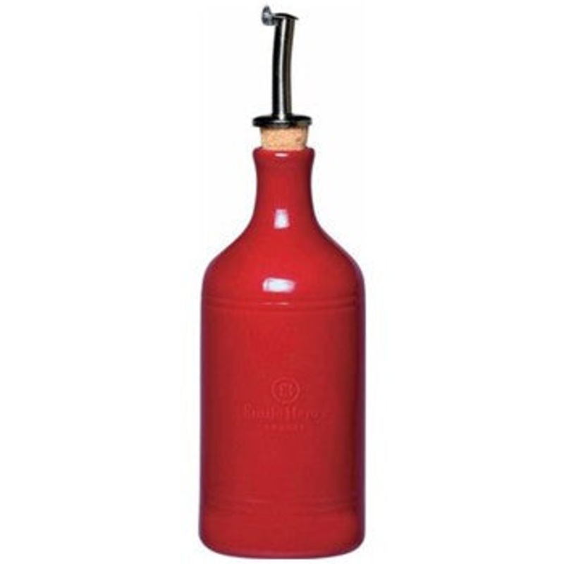 Emile Henry Oil Cruet in Brick Red