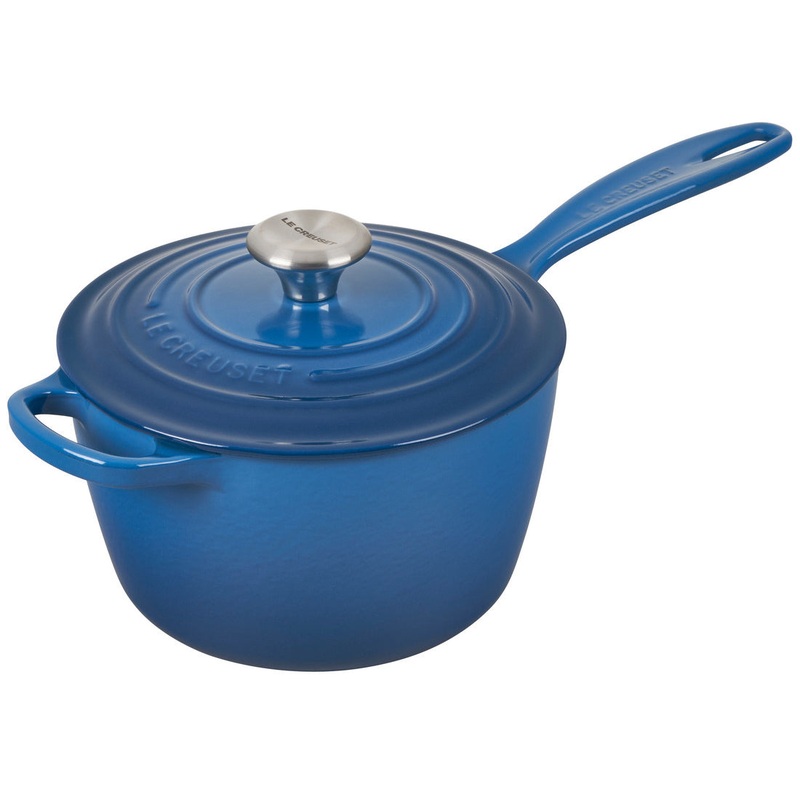 Le Creuset Enameled Cast Iron Signature 2 1/4 Quart Saucepan in Marseille