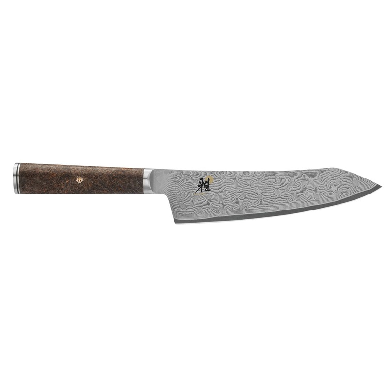 MIYABI Black 5000MCD67 7″ Rocking Santoku