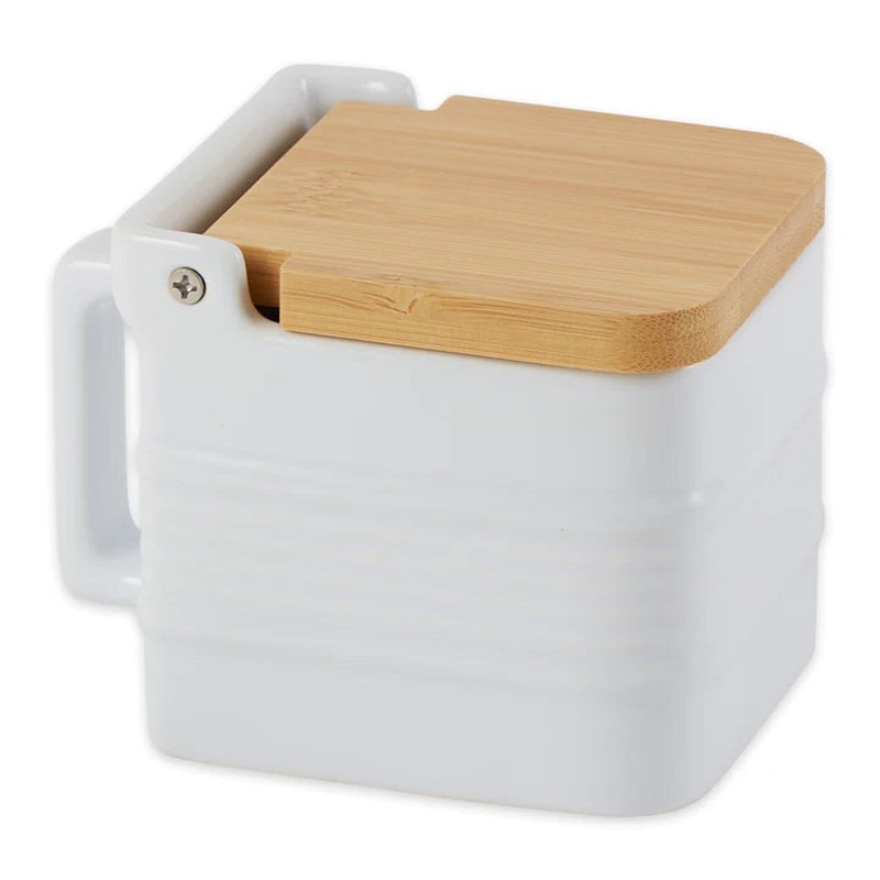 RSVP International Stoneware Salt Box