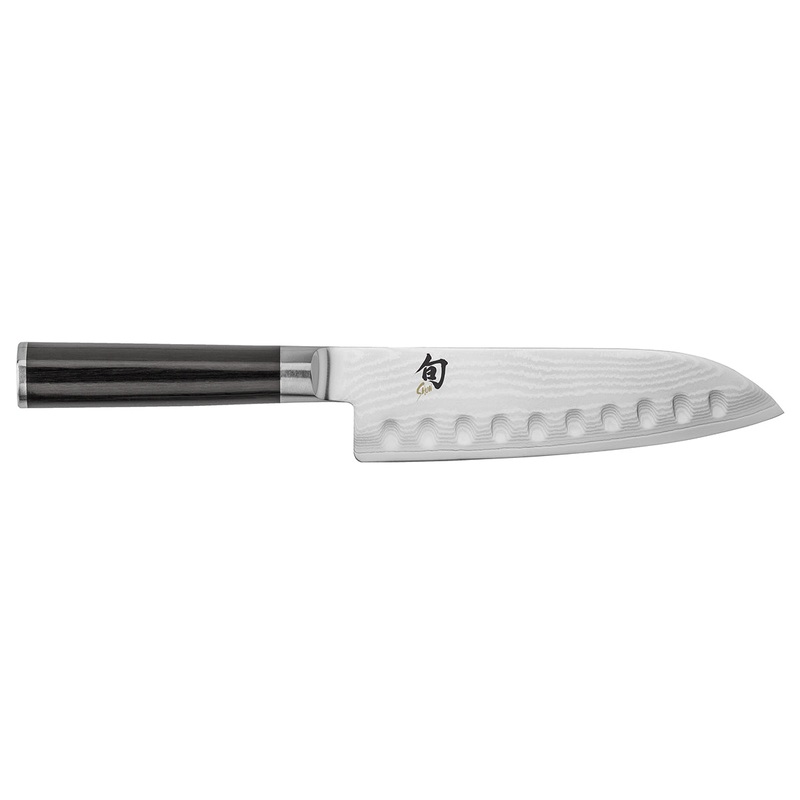 Shun Classic 7″ Hollow Edge Santoku Knife